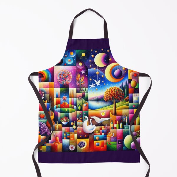Item preview, Panels of Harmony – Surreal Mosaic of Nature, Music, and Light designed and sold by daweave77.