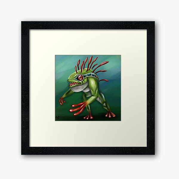 Murloc Framed Art Print
