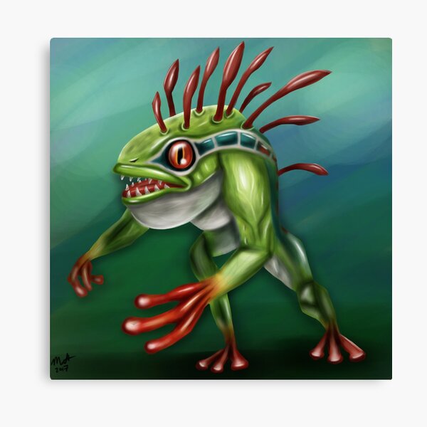 Murloc Canvas Print