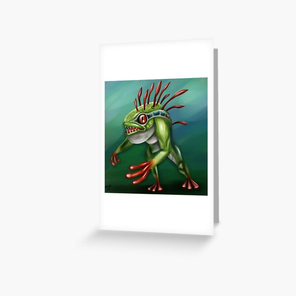 Murloc Greeting Card
