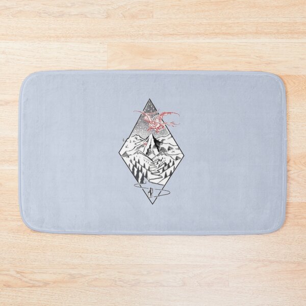 Item preview, The Misty Mountain & Smaug designed and sold by sleevesand.