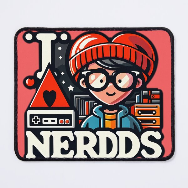 Item preview, i love nerds designed and sold by NCNGDESIGN.
