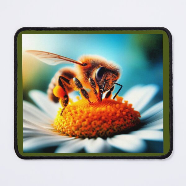 Item preview, Pollinator’s Pause – Surreal Intimacy on the Daisy Stage designed and sold by daweave77.