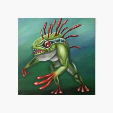 Murloc Art Board Print