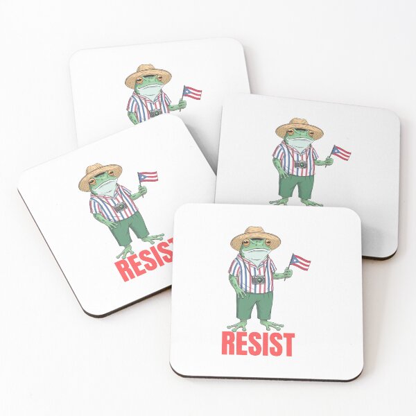 Item preview, Protesta de la Rana en Portland - Protesta política, resistencia, protesta. Protesta de la Rana, Abolición del ICE, Anti-ICE, Antifascismo, Protesta de la Rana, Anti-Trump, política, resistencia, anti-republica designed and sold by Haupalette.