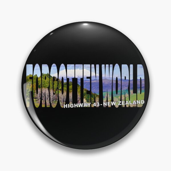 Item preview, FORGOTTEN WORLD Highway 43 New Zealand - Ruapehu Volcano View designed and sold by Adam Gormley.