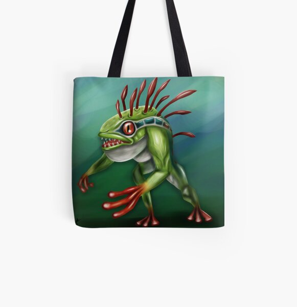 Murloc All Over Print Tote Bag