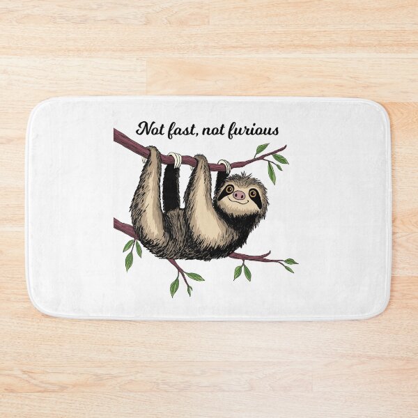 Item preview, Sloth - not fast, not furious designed and sold by HellZiggy's Random Things.