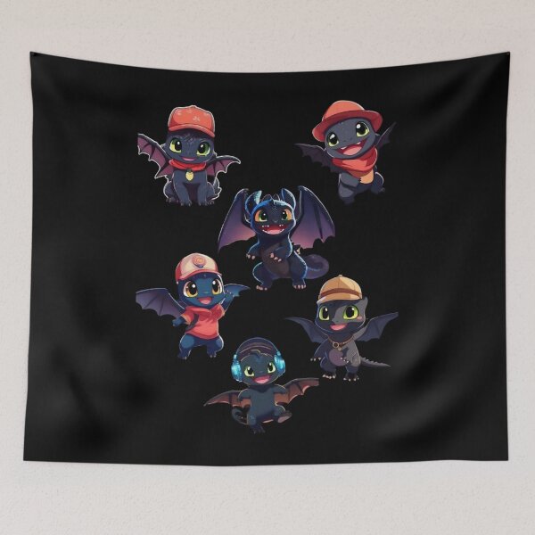 Item preview, Art - Toothless Dragon designed and sold by CelinartDilys.