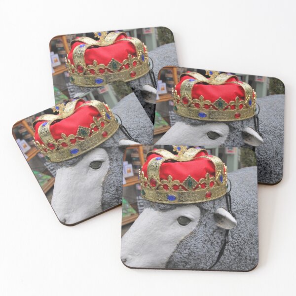 Item preview, Sheep wearing a Royal Crown. designed and sold by Ian Ramsay.