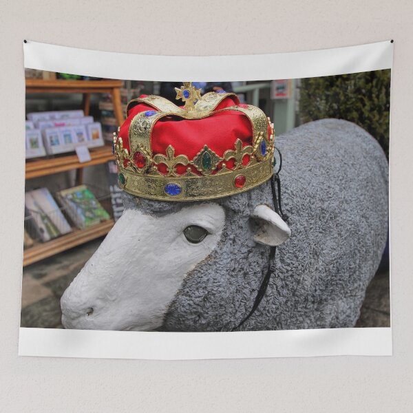 Item preview, Sheep wearing a Royal Crown. designed and sold by Ian Ramsay.