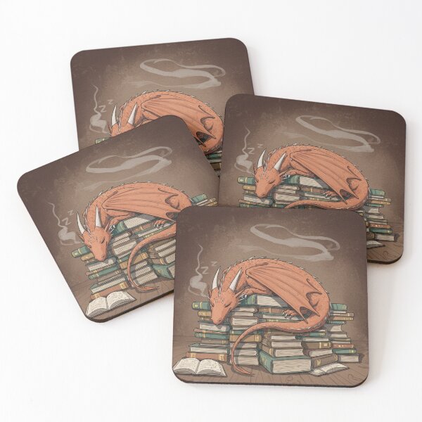 Item preview, Dragon's Literary Haven: A Bookish Slumber designed and sold by DracosFire.