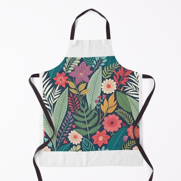 Aperçu de l'œuvre MOTIF FLEURS ET FEUILLES créée et vendue par Fabrifrank.