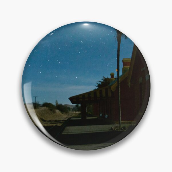 Item preview, Michelago historic Railway Station Nightscape designed and sold by peterhau.