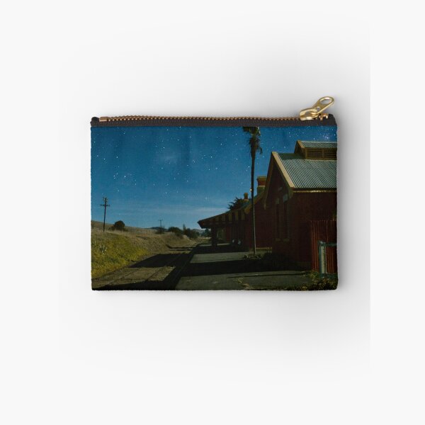 Item preview, Michelago historic Railway Station Nightscape designed and sold by peterhau.
