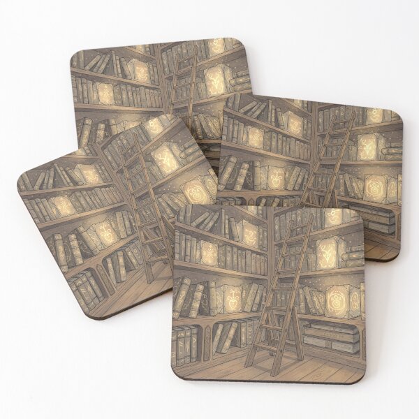 Item preview, Enchanted Library Ladder: Whispers of Rune Magic designed and sold by DracosFire.