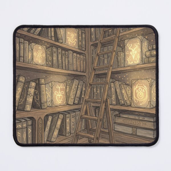 Item preview, Enchanted Library Ladder: Whispers of Rune Magic designed and sold by DracosFire.