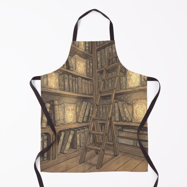 Item preview, Enchanted Library Ladder: Whispers of Rune Magic designed and sold by DracosFire.
