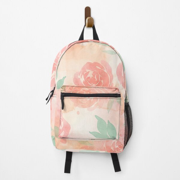 Item preview, Seamless Watercolor Floral Pattern – Oversized Petals in Pink, Coral & Mint designed and sold by skysshobu.