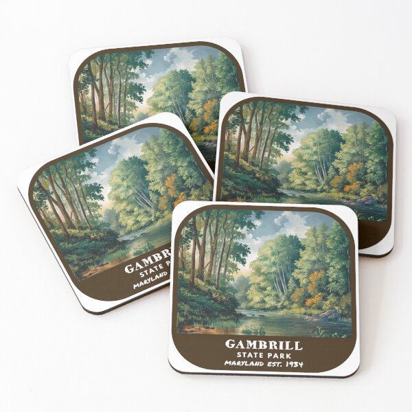 Item preview, Vintage Gambrill State Park (Maryland State Park) designed and sold by RabbitK.