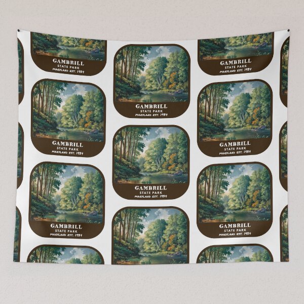 Item preview, Vintage Gambrill State Park (Maryland State Park) designed and sold by RabbitK.