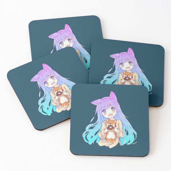 Item preview, anime donut fox designed and sold by EngraveMy.