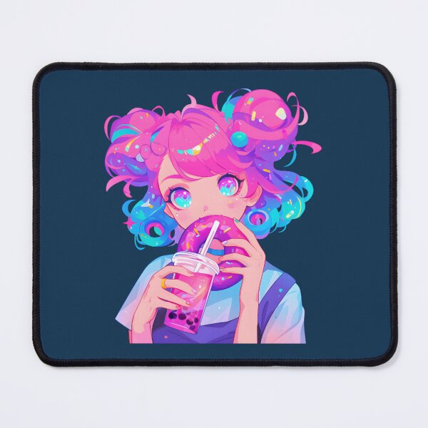 Item preview, Boba Donut Girl designed and sold by EngraveMy.