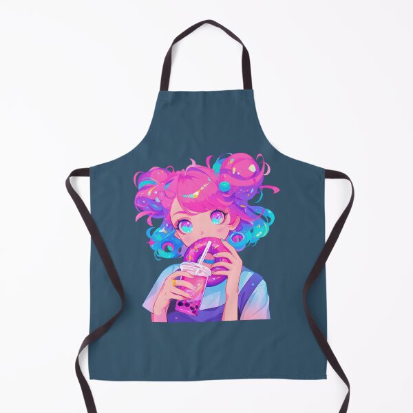 Item preview, Boba Donut Girl designed and sold by EngraveMy.