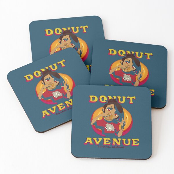Item preview, Donut Avenue (Dark Shirt Bias)  designed and sold by EngraveMy.