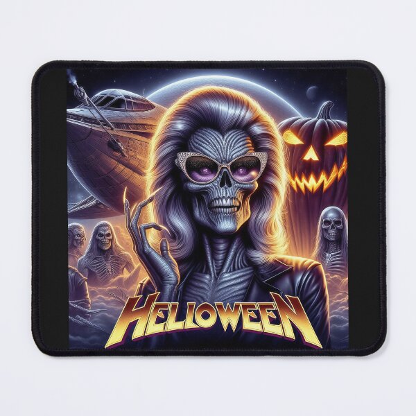 Item preview, Alien Skeleton Halloween Cosmic Queen designed and sold by Voodoo Store Paranormal Collections.