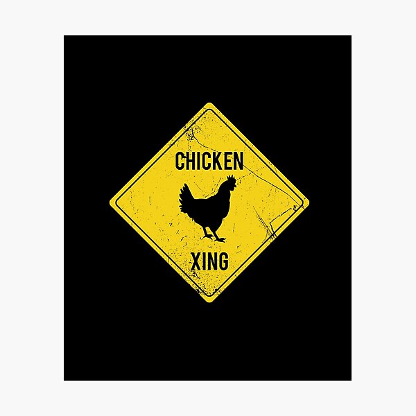 Item preview, Chicken Xing designed and sold by BlueRockDesigns.