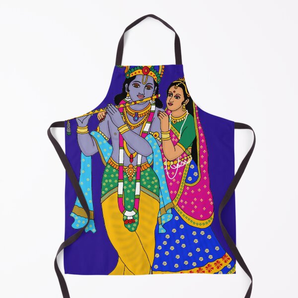 Item preview, RadhaKrishna Divine Love Digital Artwork | Eternal Devotion | Hindu Spiritual Wall Decor & Gifts designed and sold by Harshit_Digital_Arts.