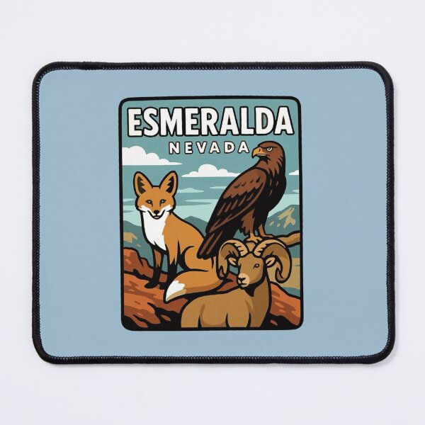 Item preview, Esmeralda, Nevada - Desert Wildlife designed and sold by Myra365Art.