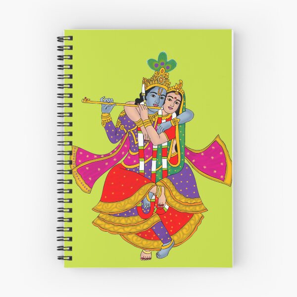 Item preview, RadhaKrishna Divine Love Digital Artwork | Eternal Devotion | Hindu Spiritual Wall Decor & Gifts designed and sold by Harshit_Digital_Arts.