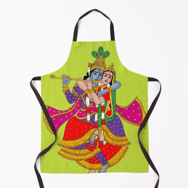 Item preview, RadhaKrishna Divine Love Digital Artwork | Eternal Devotion | Hindu Spiritual Wall Decor & Gifts designed and sold by Harshit_Digital_Arts.
