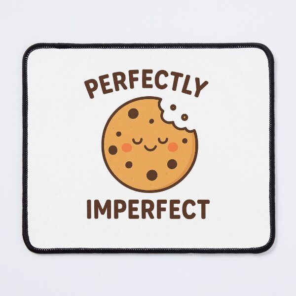 Item preview, Perfectly Imperfect – Kawaii Cookie Bite Design designed and sold by DreamMachine69.