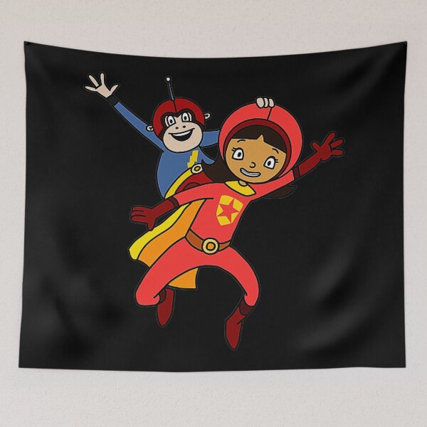 Item preview, Wordgirl And Captain Huggy Face Fan Art  designed and sold by arbieeioo.