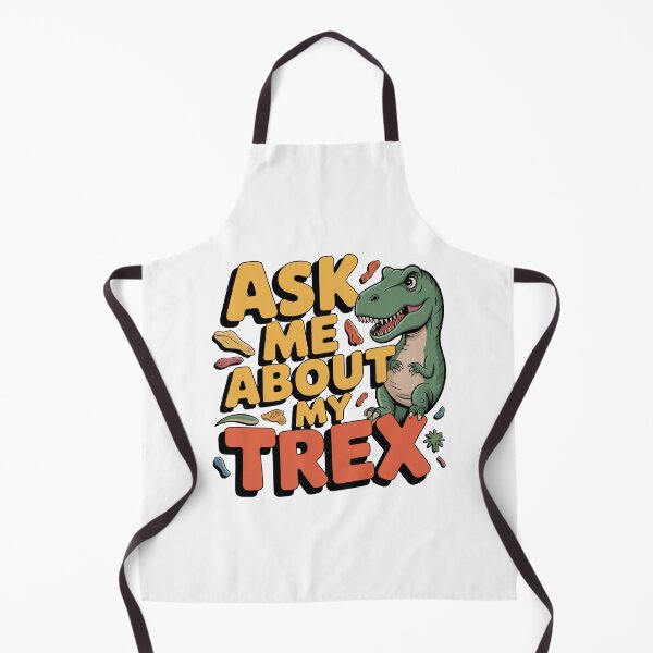 Artikelvorschau, Fragen Sie mich nach meinem Trex entworfen und verkauft von graphic-genie.