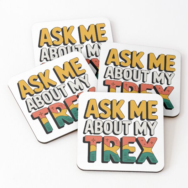 Aperçu de l'œuvre Posez-moi des questions sur mon Trex créée et vendue par graphic-genie.