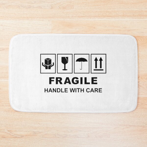 Item preview, Fragile Handle with Care logo designed and sold by UmaCreatesThings.