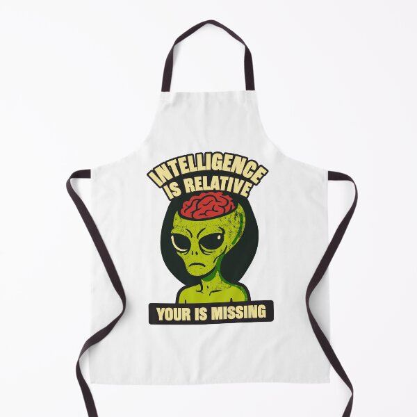 Item preview, Intelligence Is Relative Alien Funny Quote T-Shirt designed and sold by Koony House and Field.