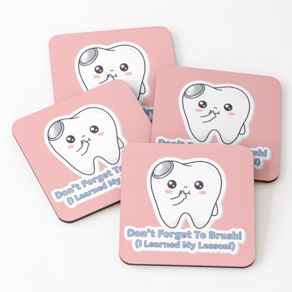 Item preview, I Have Been Filled Tooth Dont Forget To Brush Cute Dental Cavity Lesson Learned Sticker Funny Tooth Gift designed and sold by bvdesignart.