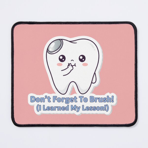 Item preview, I Have Been Filled Tooth Dont Forget To Brush Cute Dental Cavity Lesson Learned Sticker Funny Tooth Gift designed and sold by bvdesignart.