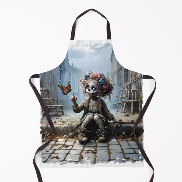 Item preview, Little Zombie Girl and the Butterfly designed and sold by JacquiTaylorArt.