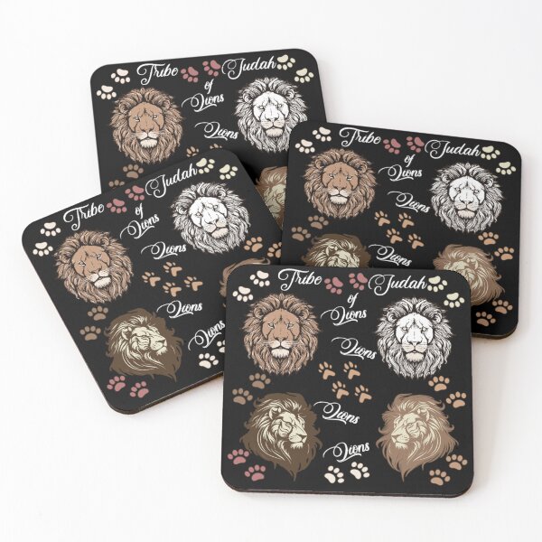 Item preview, Tribe of Judah Lions Text Based designed and sold by DivineHaven.