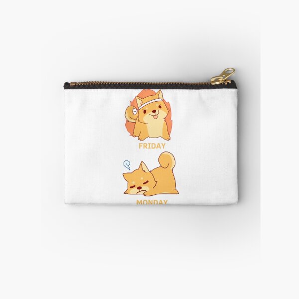 Item preview, Monday Friday Shiba Inu, Japanese Doge designed and sold by Hustlercredo.