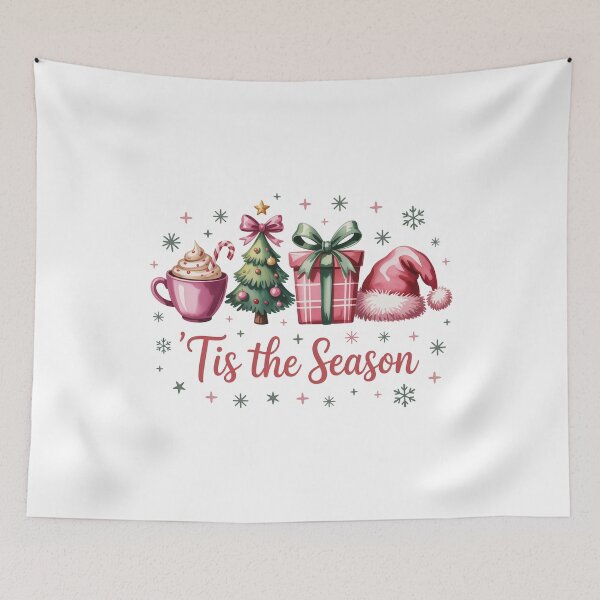 Item preview, Tis The Season Christmas Sweatshirt | Cozy Holiday Pullover | Cute Winter Aesthetic Outfit | Festive Gift for Her 2025 | Christmas Graphic Sweater designed and sold by sweary12.
