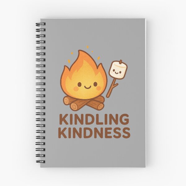 Item preview, Kindling Kindness – Kawaii Campfire Warmth Design designed and sold by Dream Machine.