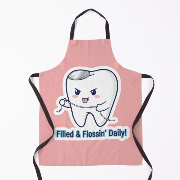 Item preview, Filled And Flossin Daily Dental Filling Cute Tooth Hero T Rex King Messasaurus Brontosaurus Sticker Pack designed and sold by bvdesignart.