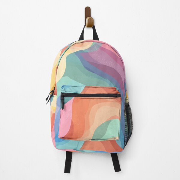 Item preview, Colorful Abstract Wavy Pattern Art designed and sold by weirdfishes123.